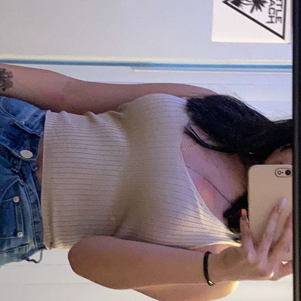 Nude top
